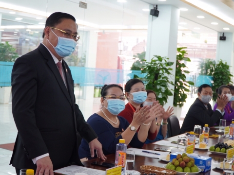 Tập đoàn Giáo dục Quốc tế Nam Việt đón tiếp Đoàn Đại biểu Hội khuyến học