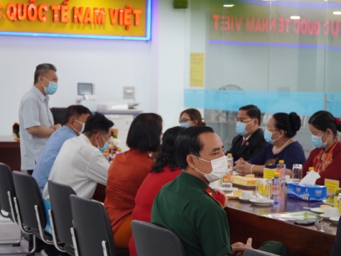 Tập đoàn Giáo dục Quốc tế Nam Việt đón tiếp Đoàn Đại biểu Hội khuyến học