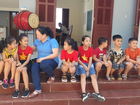 Tập đoàn Giáo dục Quốc tế Nam Việt tài trợ, sửa chữa, trùng tu Trường Tiểu học Sinh Tồn - huyện đảo Trường Sa